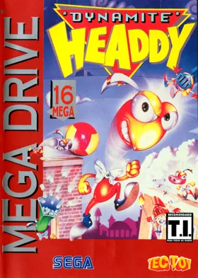 Dynamite Headdy (Japan) (Beta) box cover front